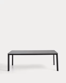Стол Anafi из керамогранита и графитового алюминия 220X100X75 CM
