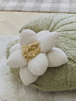 Пуф из хлопка в детскую Water Lily 60X60X10 CM