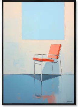 Набор из двухпостеров на холсте Chair collection Pure and simple 75X105 / 75X105 CM