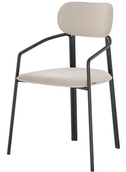 Стул Ror 57X49X83 CM бежевый