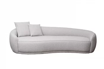 Трехместный диван GD/Toulon левый бежевый букле Orso 257X119X72 CM