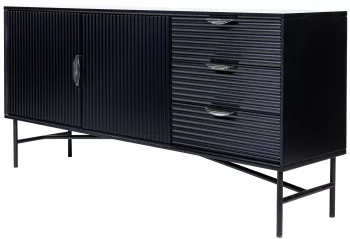 Комод HAINES black 160X40X75 CM