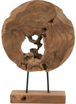 Декор настольный из тика Ovi 35X12X45 CM