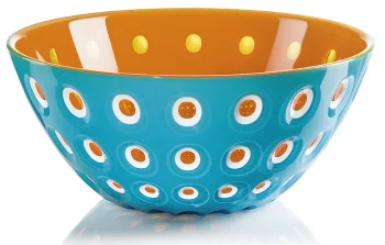 Салатница le murrine 25 см бирюзовая