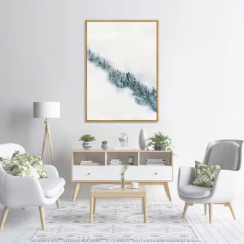 Постер на холсте Winter etude 75X105 CM