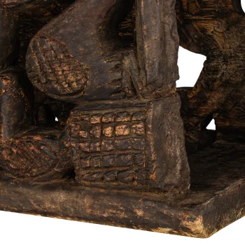 Деревянный подголовник Пеликаны 20X13X16 CM