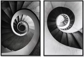 Набор из двух постеров на холсте The Golden Ratio 75X105 / 75X105 CM