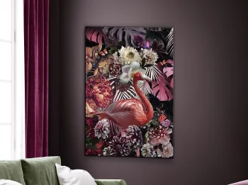 Стеклянный постер Flamenco 80X120 CM