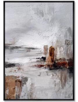 Репродукция картины на холсте Low Tide 75X105 CM