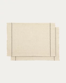 Комплект из 2 льняных подстановочных салфеток Lunel 50X35 CM