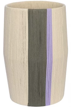 Корзина плетеная Conga Grey Ethnic 39X39X55 CM