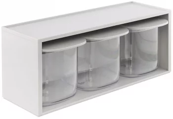 Набор из трёх контейнеров для хранения 600 ml