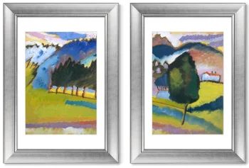 Диптих Landscape with Rolling Hills 51X71 / 51X71 CM