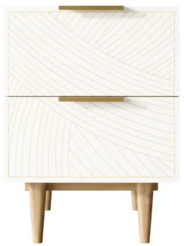Тумбочка прикроватная Line 40X35X55 CM beige