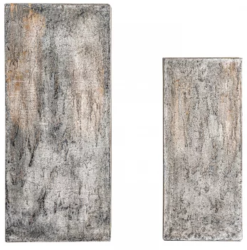 Набор из двух декоративных подставок Arvit 40X40X90 / 30X30X68 CM