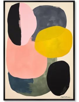 Постер на холсте Colors and Forms 75X105 CM