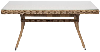 Стол из искусственного ротанга Латте 140X80X75 CM