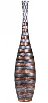 Ваза металлическая STRIPES 18X6X82 CM