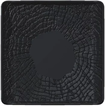 Тарелка Black Raw Wood 18X18 CM