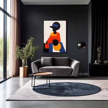 Постер на холсте Refined 75X105 CM