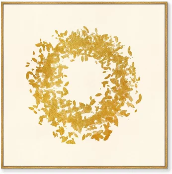 Постер на холсте Autumn leaf fall 105X105 CM