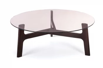 Стол журнальный Вуд 90X35X90 CM