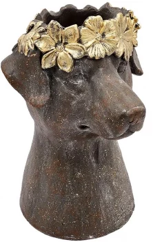 Кашпо Dog 24X24X33 CM