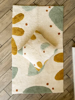 Хлопковый ковёр Plants 70X120 CM