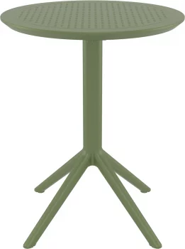 Стол пластиковый Sky 60X60X74 CM зелёный