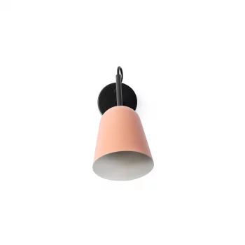 Настенный светильник Studio розовый абажур 1xE14 22.8X11X22.5 CM
