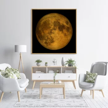 Постер на холсте Full Lunar 105X105 CM