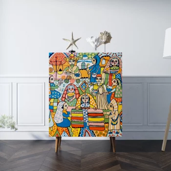Комод Berber 80X45X110 CM