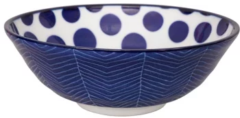Чаша Bleu de Nimes Soba21X8 CM Dots