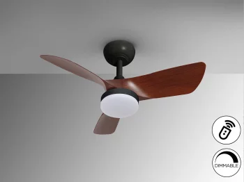 Потолочный вентилятор со светодиодной подсветкой Tropic 76X31.5 CM