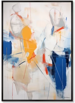 Набор из двух постеров на холсте Persone 75X105 / 75X105 CM