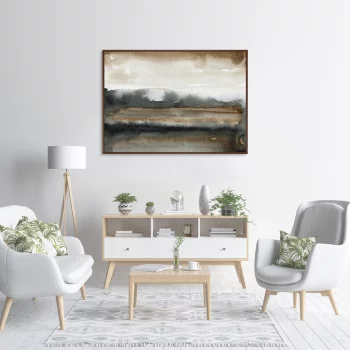 Постер на холсте Fields late autumn 105X75 CM