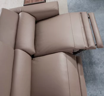 Диван-реклайнер кожаный Lasi 215X99X103 CM