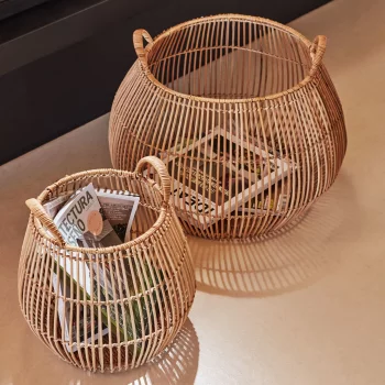 Набор из 2 корзин Daya 31X31X33 / 47X47X36 CM