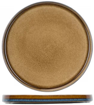 Тарелка с вертикальным бортом Quintana Ø22 CM amber
