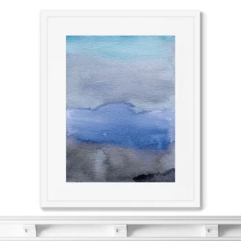 Постер в раме Sky in colors 42X52 CM