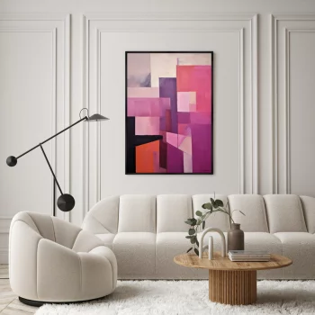 Постер на холсте Espace urbain 75X105 CM