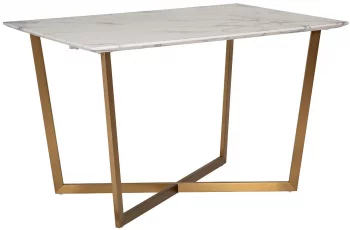 Стол обеденный Pearl White 120X80X76 CM
