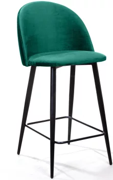 Cтул полубарный Thomas 48X49X94 CM зелёный