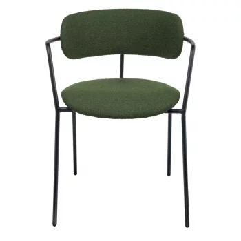 Комплект из 2 стульев Ant букле зелёный 56X55X75 CM