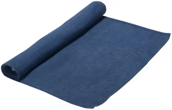 Дорожка на стол из стираного льна Essential 45X150 CM синего цвета