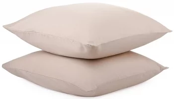 Набор наволочек из сатина Essential 70X70 CM бежевого цвета