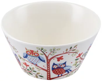 Набор из двух чаш Owl Birds of Paradise Ø14 CM