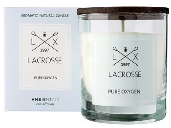 Свеча ароматическая в стекле Lacrosse Oxygen 40 часов горения