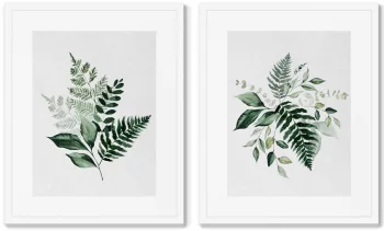 Диптих Floral set in pale shades No1 42X52 / 42X52 CM