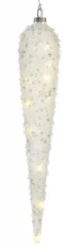 Новогодняя игрушка с подсветкой Led Jewel drop 27 CM